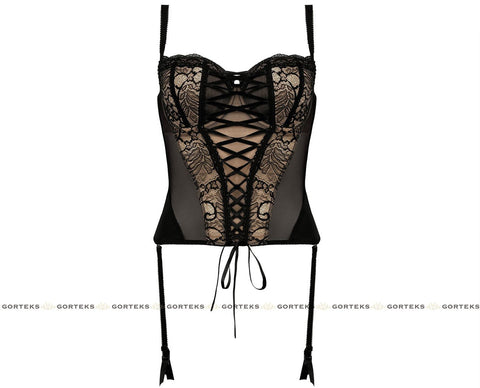 DITA/G corset push-up - noir