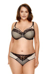 JACKSON/B3 soutien-gorge semi padded - noir beige