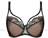 JACKSON/B3 soutien-gorge semi padded - noir beige