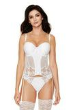 ROME/G corset push-up - blanc