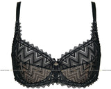 ECHO/B3 soutien-gorge semi padded - noir