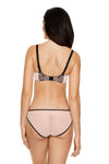 FLORA/B3 soutien-gorge semi padded - noir rose