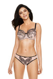 FLORA/B3 soutien-gorge semi padded - noir rose