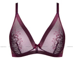 PORTO/B2 - soutien-gorge soft - aubergine