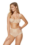 GABI/FW - culotte taille haute - beige