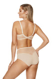 GABI/FW - culotte taille haute - beige