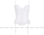 YVETTE/G corset push-up - blanc