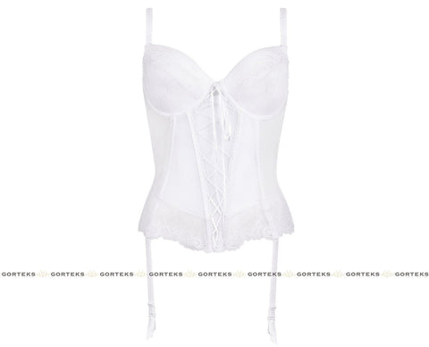 YVETTE/G corset push-up - blanc