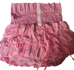 LDB - nuisette corset rose avec string - 38/40 - 46/48